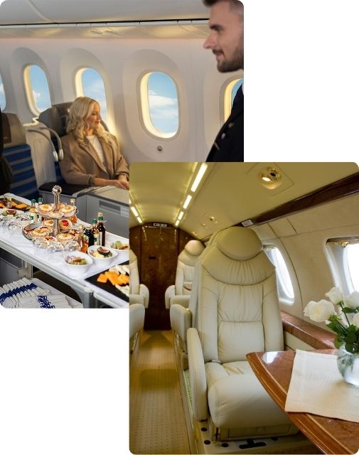 Business Class Cabin Interior
